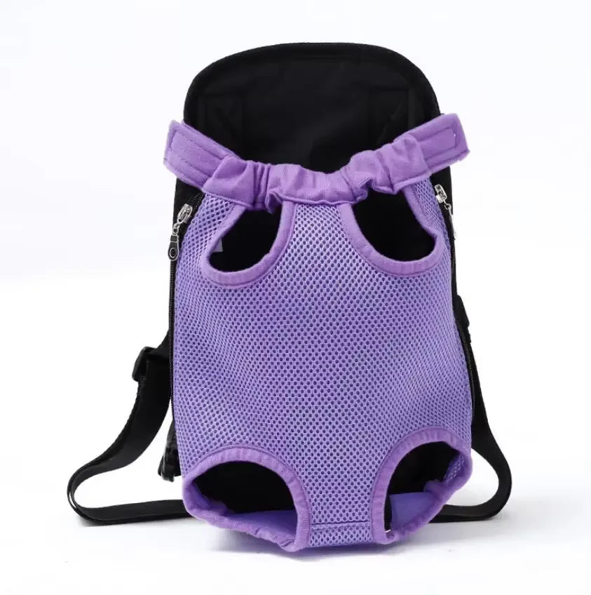 Adjustable Cat/Small Dog Carrier Bag Pet Double Shoulder Backpack Portable Bag Outdoor Travel Camping Hiking Bag