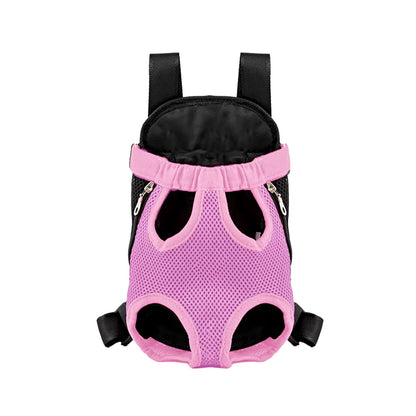 Adjustable Cat/Small Dog Carrier Bag Pet Double Shoulder Backpack Portable Bag Outdoor Travel Camping Hiking Bag