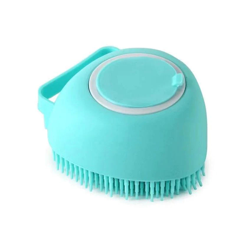 Soft Brush Bath Massage Gloves for Dogs and Cats