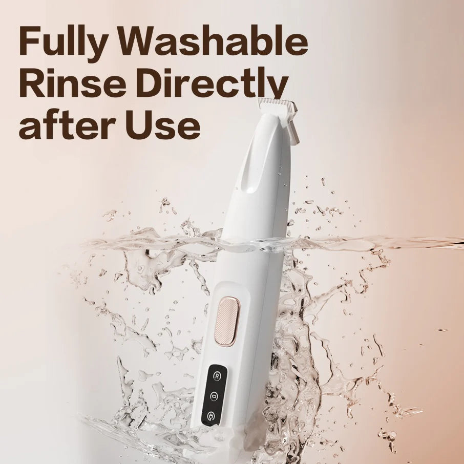 New Pet Claw Trimmer Rechargeable Quiet Hair Trimmer for Pets, Professional Pet Grooming Kit