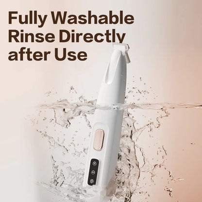 New Pet Claw Trimmer Rechargeable Quiet Hair Trimmer for Pets, Professional Pet Grooming Kit