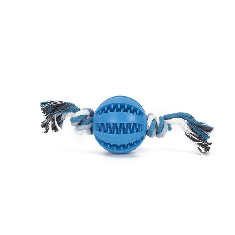 Dog Toy Interactive Ball for Dog Chewing Toys for Pet Tooth Cleaning Dog Food Ball Solid Toy Ball Dog Chewing