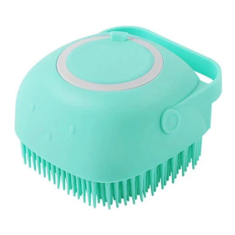 Soft Brush Bath Massage Gloves for Dogs and Cats