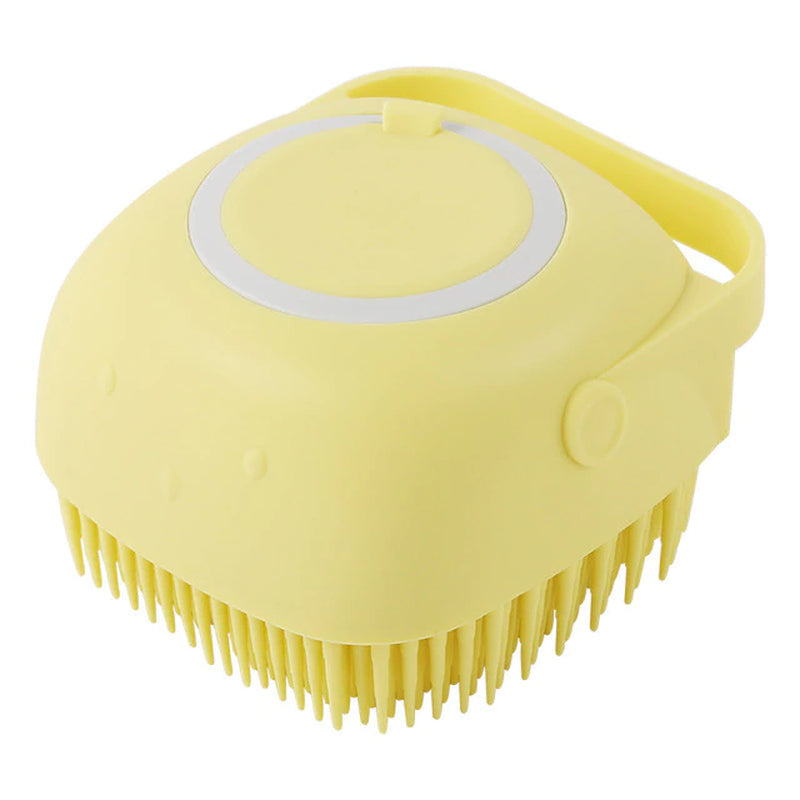 Soft Brush Bath Massage Gloves for Dogs and Cats