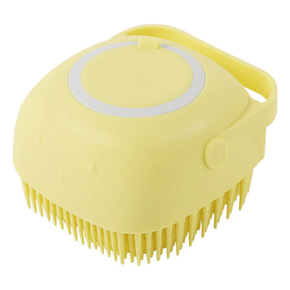 Soft Brush Bath Massage Gloves for Dogs and Cats