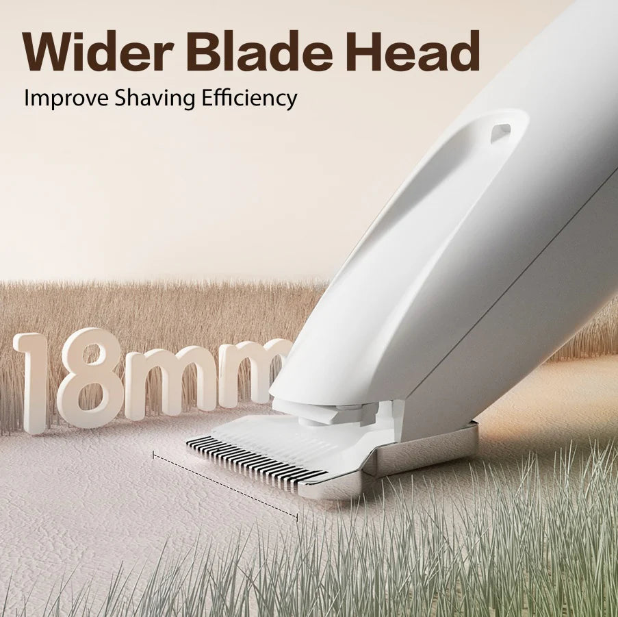 New Pet Claw Trimmer Rechargeable Quiet Hair Trimmer for Pets, Professional Pet Grooming Kit