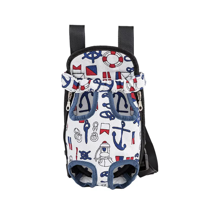 Adjustable Cat/Small Dog Carrier Bag Pet Double Shoulder Backpack Portable Bag Outdoor Travel Camping Hiking Bag