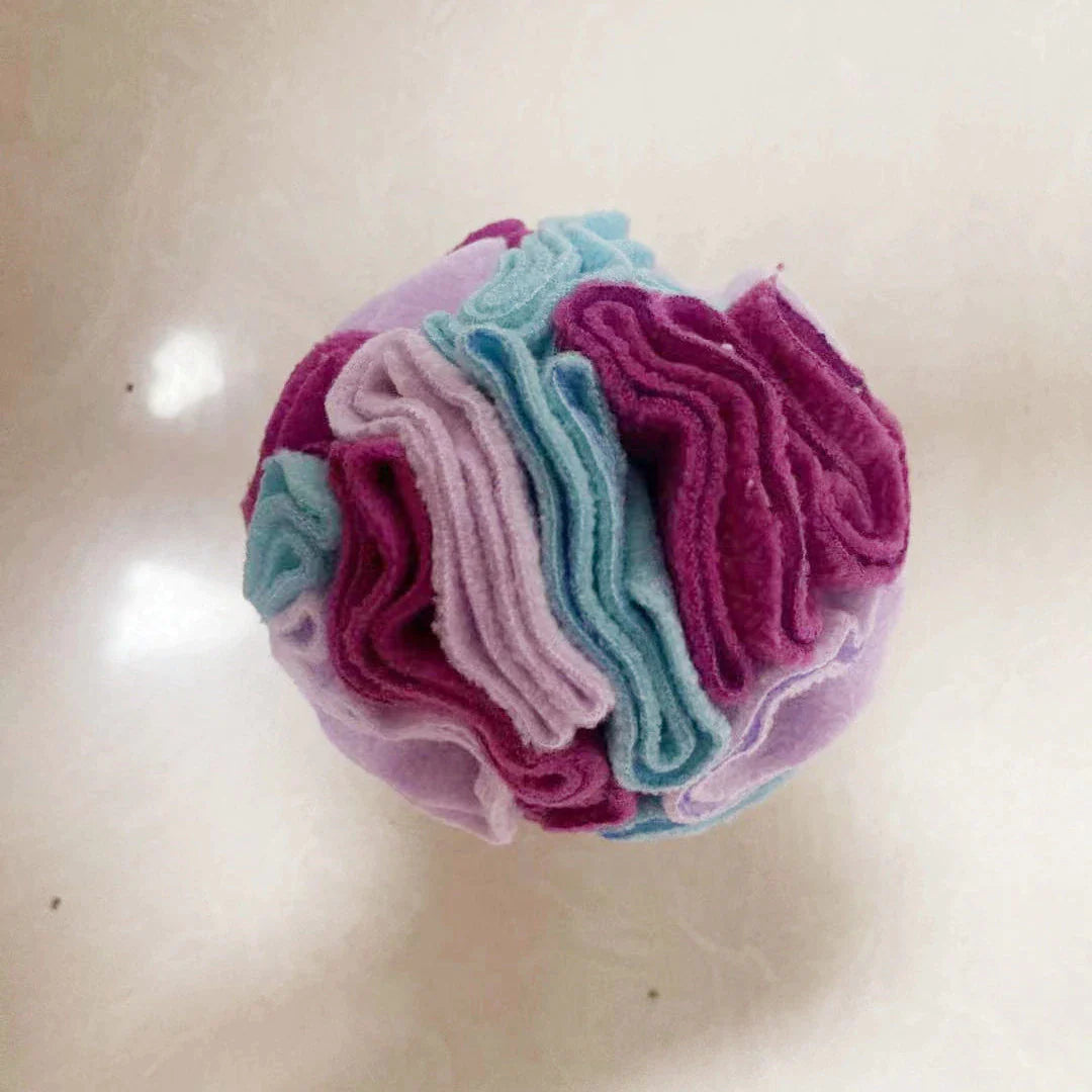 Snuffle Ball Dog Puzzle Toys Increase IQ Slow Dispensing Feeder Pet Training Games Feeding Feeding Food Intelligence Toy