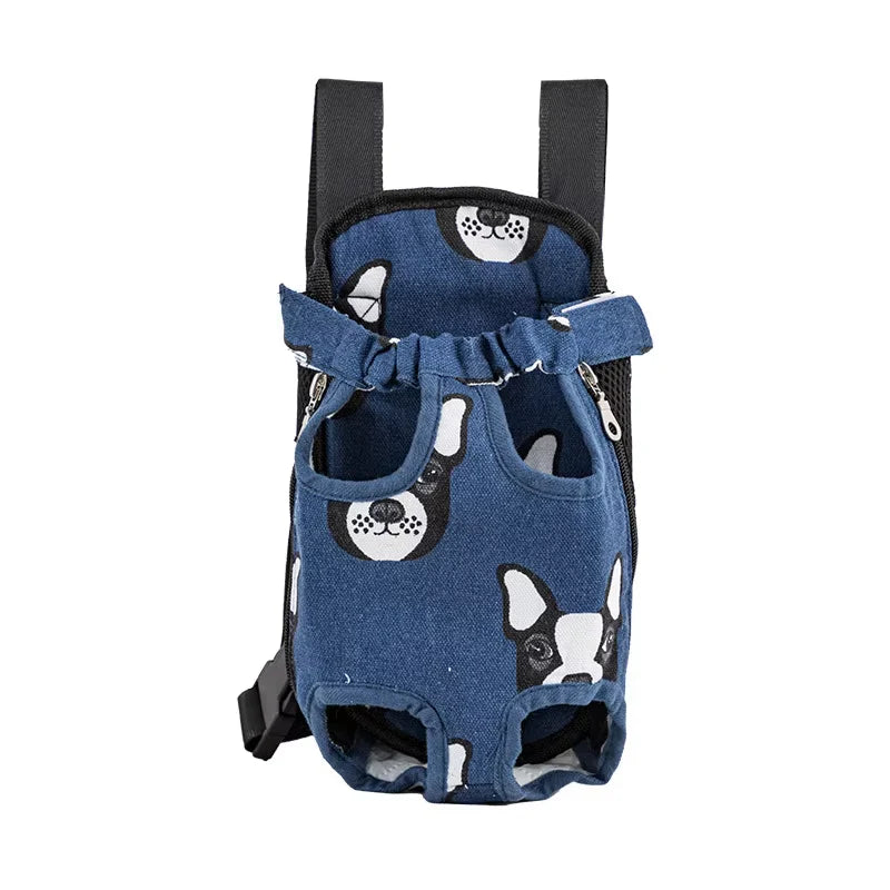 Adjustable Cat/Small Dog Carrier Bag Pet Double Shoulder Backpack Portable Bag Outdoor Travel Camping Hiking Bag
