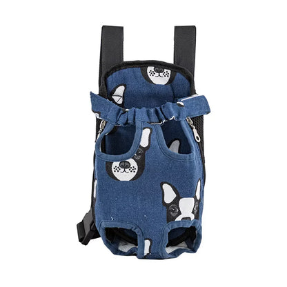 Adjustable Cat/Small Dog Carrier Bag Pet Double Shoulder Backpack Portable Bag Outdoor Travel Camping Hiking Bag