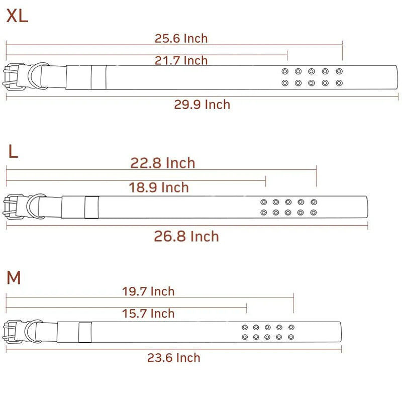 Tactical Heavy Duty Nylon Large Dog Collar K9 Military with Adjustable Metal Buckle