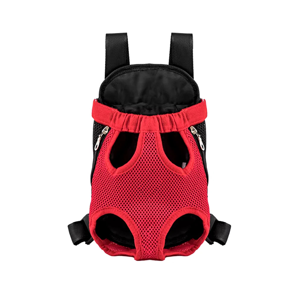 Adjustable Cat/Small Dog Carrier Bag Pet Double Shoulder Backpack Portable Bag Outdoor Travel Camping Hiking Bag