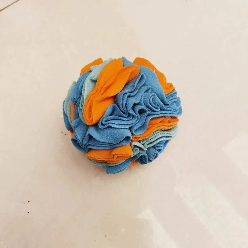 Snuffle Ball Dog Puzzle Toys Increase IQ Slow Dispensing Feeder Pet Training Games Feeding Feeding Food Intelligence Toy