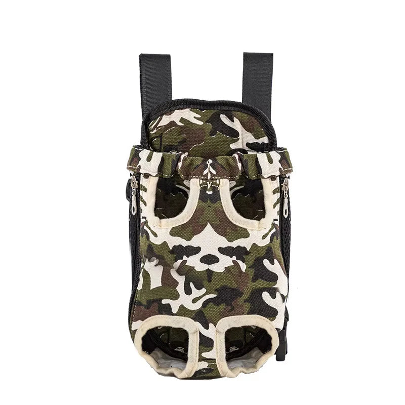 Adjustable Cat/Small Dog Carrier Bag Pet Double Shoulder Backpack Portable Bag Outdoor Travel Camping Hiking Bag